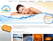 Tablet Screenshot of happy-pool.com